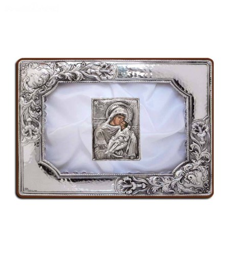 Ασημένια Στεφανοθήκη - Silver wedding crown case - Ларчики для хранения брачных венцов