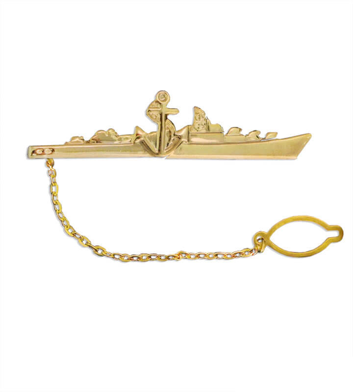 Tie Clip 6,2x1,5cm Boat