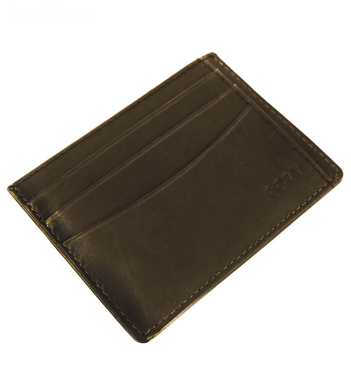 Card Wallet (Brown) 11x8cm