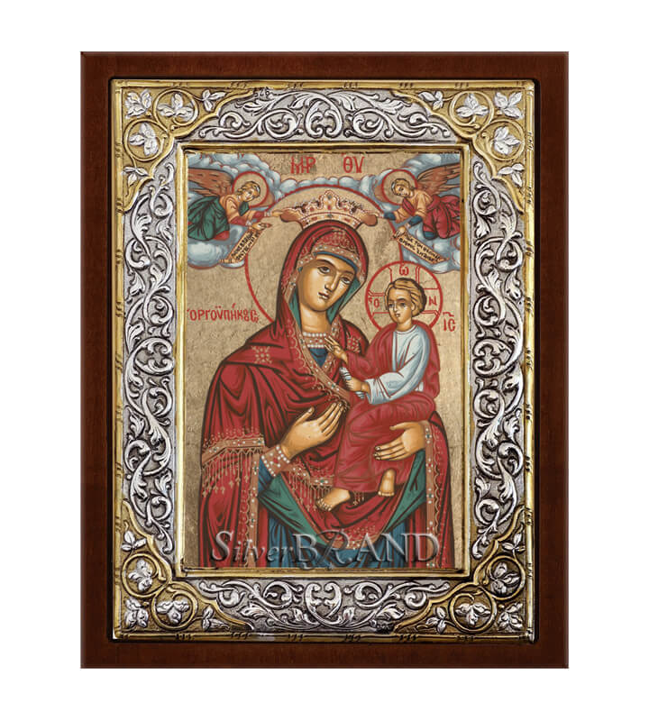 Богородица Горгоэпикоос Серебряной Иконы (24x18cm 588SQ)