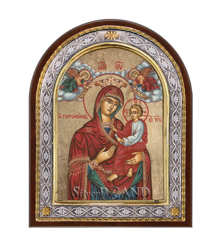 Богородица Горгоэпикоос Серебряной Иконы (23x18cm 588)