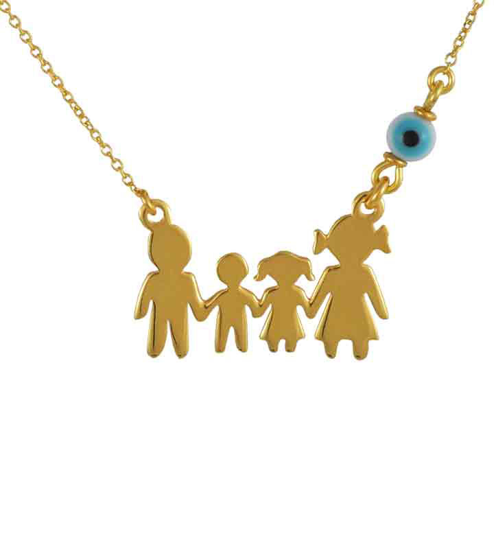 Silver Pendant Necklace 121-FM4801