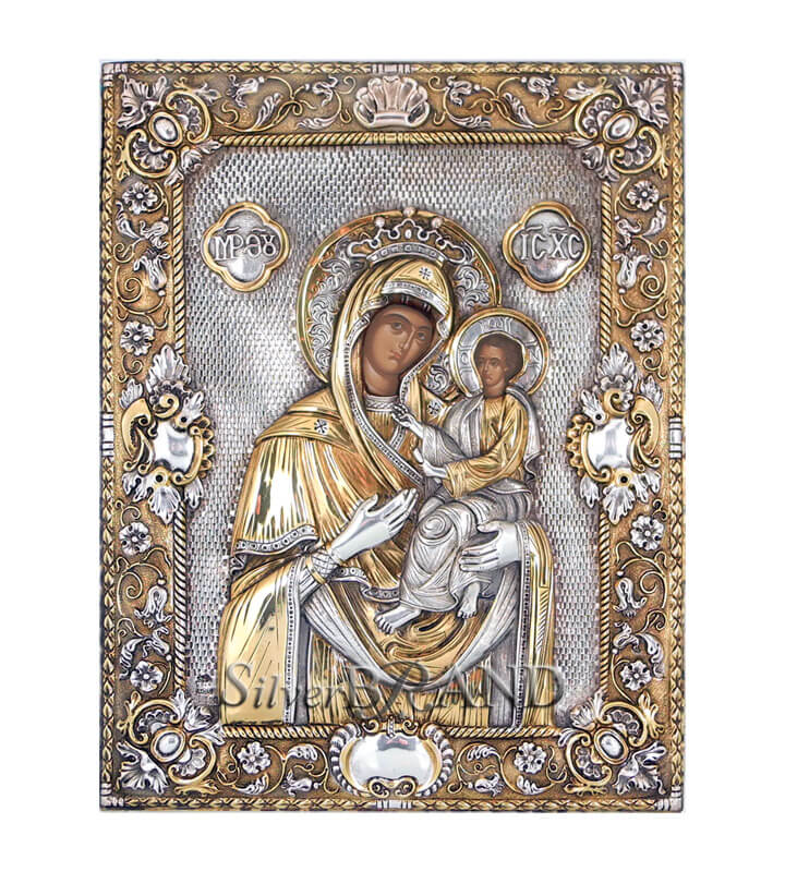 Богородица Горгоэпикоос Серебряной Иконы (32x25cm 342)
