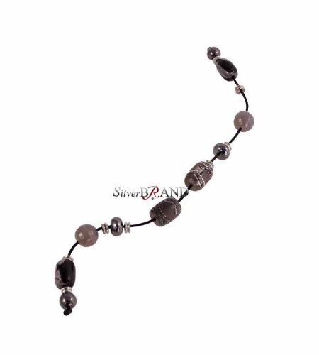 Ασημένιο κομπολόι - Silver worry beads