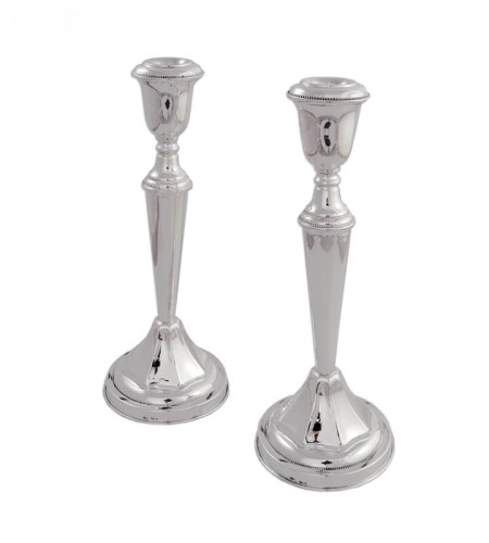 Ασημένιο κηροπήγιο Σετ - Silver candlestick Set