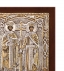 Greek Orthodox Silver Icon Saints Constantine and Helen 18x15cm (Gold Plated)
