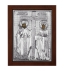 Святые Константин И Елена Серебряной Иконы (20x16cm 187 G)