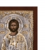 Greek Orthodox Silver Icon Christ Pantocrator 24x20cm (Gold Plated)