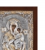 Greek Orthodox Silver Icon Virgin Mary Theotokos Odigitria 24x20cm (Gold Plated)