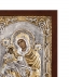 Παναγία Ελεούσα Ασημένια Εικόνα (Επίχρυση) 24x20cm