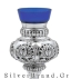 Altar Vigil Oil Lamp (height 25cm) Sterling Silver 925 E122518