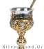 Евхаристические наборы с позолотой 400 мл с серебряной чашкой (высота 30cm) Sp103015