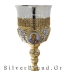 Евхаристические наборы с позолотой 1000 мл с серебряной чашкой (высота 38cm) Sp103214s