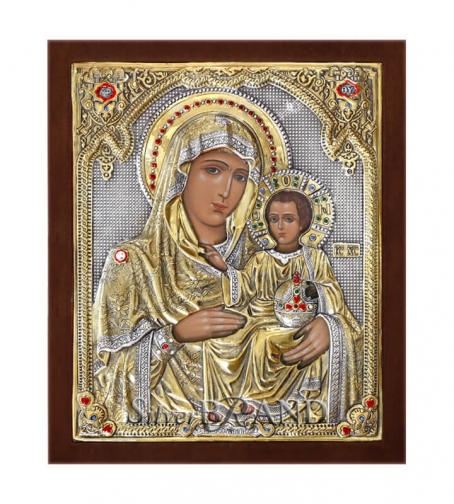 Orthodox_Silver_Icon_Virgin_Mary_Of_Jerusalem_Богородица_ Иерусалимская_c:44272271-89B_a