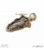 Silver Pendant 925° Archangel Michael (Gold Plated)