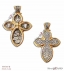 Silver Cross 925° Virgin Mary (Gold Plated)