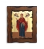 Virgin Mary Wooden Icon 16x13cm