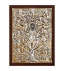 Greek Orthodox Silver Icon The Tree Of Life 15x11cm (Gold Plated)