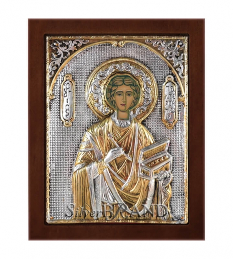 Orthodox_Silver_Icon_Saint_Panteleimon_Святой_Панталеон_c:82181471-201Β_a