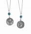 Silver Lucky Car Charm (12x2cm) G006