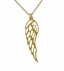 Κολιέ Ασημένιο 925 Επίχρυσο Φτερό Αγγέλου