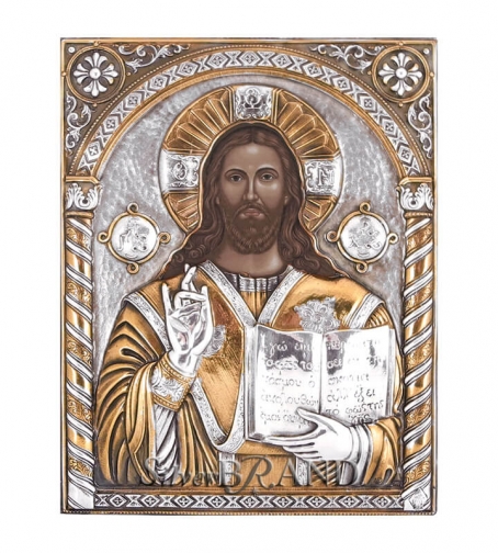 Orthodox_Silver_Icon_Christ_Pantocrator_Христос_Вседержитель_c:15252061-347_1