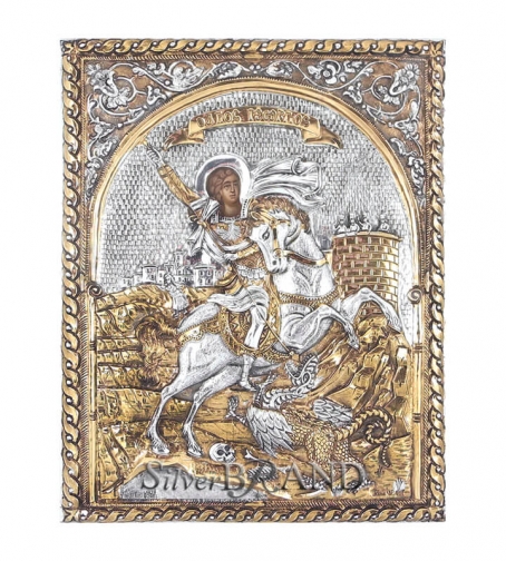 Orthodox_Silver_Icon_Saint_George_Святой_Георгий_c:63282261-354_00