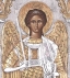 Greek Orthodox Silver Icon Archangel Michael 28x22cm (Gold Plated)