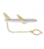 Tie Clip 6,0x1,4cm Airplane