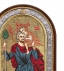 Greek Orthodox Silver Icon Saint Christopher Hagiography 23x18cm