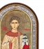 Greek Orthodox Silver Icon Saint Stephen Hagiography 23x18cm