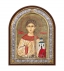 Greek Orthodox Silver Icon Saint Stephen Hagiography 23x18cm