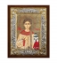 Greek Orthodox Silver Icon Saint Stephen Hagiography 26x20cm