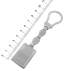 Серебряный брелок 11x2,2cm 101-012