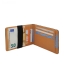 Card Wallet (Black - Brown) 12x9cm 187-4102