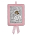 Greek Orthodox Silver Icon for Baby Girl Virgin Mary Theotokos Glykofilousa 14,5x11,5cm