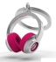 Μπρελόκ Ακουστικά Headphones Κόκκινα 3x3cm