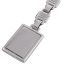 Silver Key Ring Rectangle 9,5x2cm