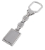 Silver Key Ring Rectangle 9,5x2cm