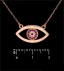 Silver Pendant Necklace 121-EYE4523