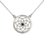 Silver Pendant Necklace 121-ONR4892S