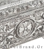 Λειψανοθήκη Ασημένια Χειροποίητη 19x14cm (ύψος 11cm)