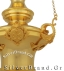 Hanging Vigil Oil Lamp (height 44cm) Gold-Plated Sp114429