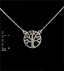 Silver Pendant Necklace 121-TR4510S