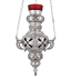 Hanging Vigil Oil Lamp (height 42cm) Sterling Silver 925 E 114206